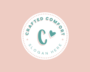 Cute Heart Boutique logo design