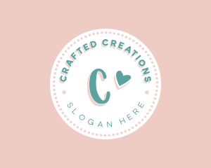 Cute Heart Boutique logo design