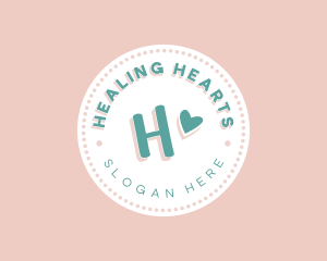 Cute Heart Boutique logo design