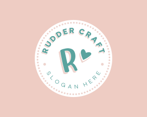 Cute Heart Boutique logo design