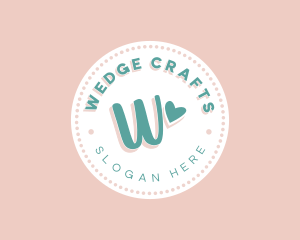 Cute Heart Boutique logo design