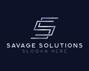 Industrial Business Company Letter S logo design