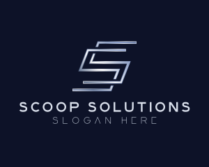 Industrial Business Company Letter S logo design