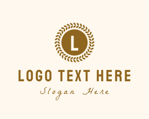 Organic Wheat Grain logo