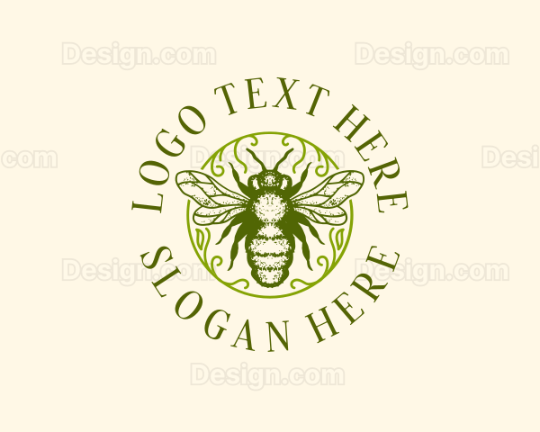 Bumblebee Honey Hive Logo