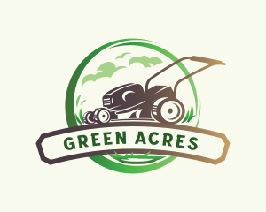 Lawn Grass Cutter logo