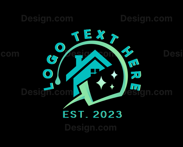 Squeegee House Cleaning Logo