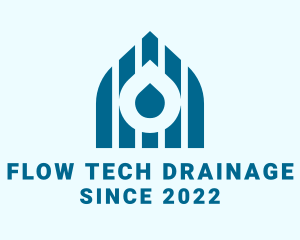 Water Drop Drainage  logo