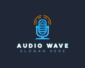 Podcast Sound Microphone logo