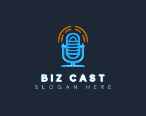 Podcast Sound Microphone logo