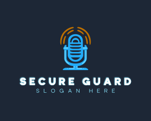 Podcast Sound Microphone logo