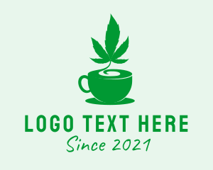 Marijuana Weed Drink logo