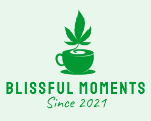 Marijuana Weed Drink logo