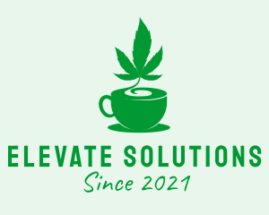 Marijuana Weed Drink logo