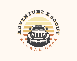 Adventure Vehicle Transport logo design