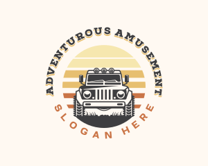 Adventure Vehicle Transport logo design