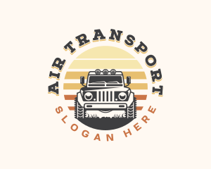 Adventure Vehicle Transport logo design