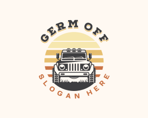 Adventure Vehicle Transport logo design