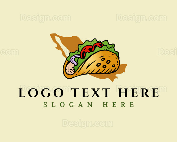 Mexico Taco Cuisine Logo