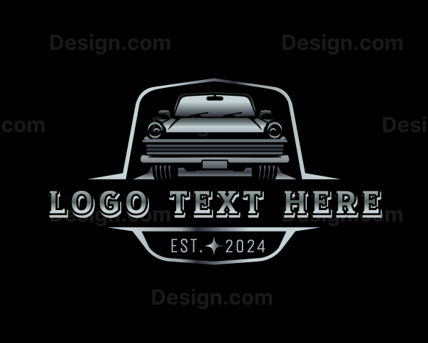 Muscle Car Vehicle Logo