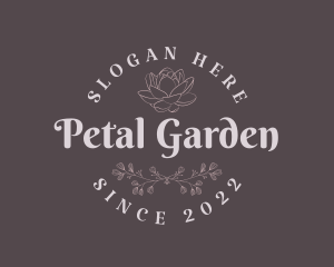 Floral Garden Brand logo design