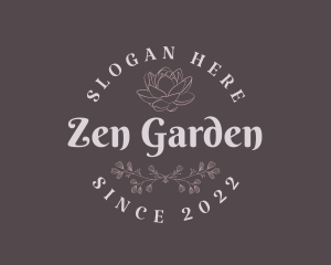 Floral Garden Brand logo design