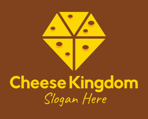 Diamond Cheese Slice logo