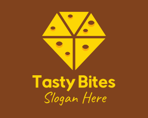 Diamond Cheese Slice logo