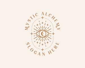 Mystical Boho Eye logo design