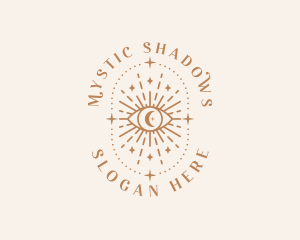 Mystical Boho Eye logo design