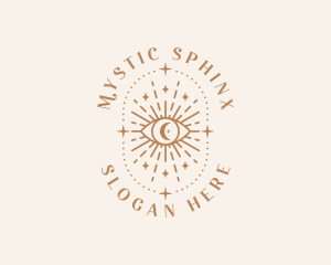 Mystical Boho Eye logo design