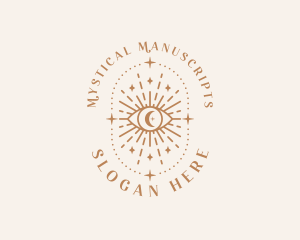 Mystical Boho Eye logo design