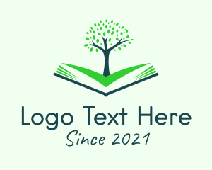 Nature Tree Book  logo