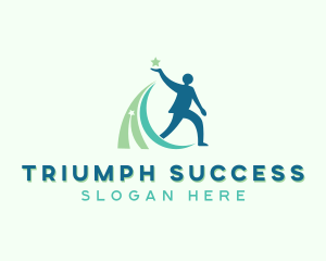 Career Human Leadership logo design