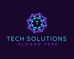 Cyber Tech Software logo design