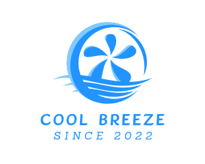 Fan Ventilation Cooling logo design