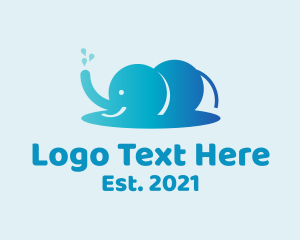 Cute Fat Elephant logo