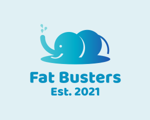 Cute Fat Elephant logo