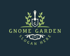 Garden Shovel Landscaping logo design