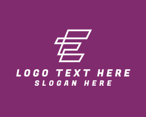 Letter E Business logo