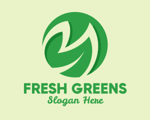 Green Salad Restaurant  logo design