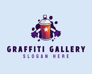 Graffiti Spray Paint logo