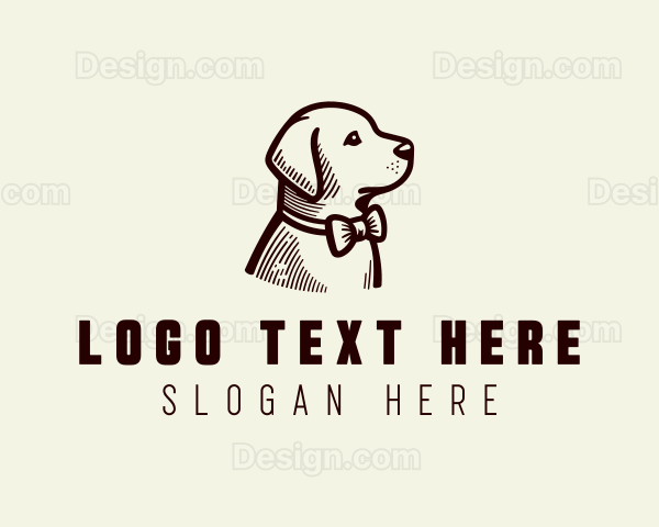 Pet Dog Puppy Logo