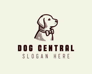 Pet Dog Puppy logo design