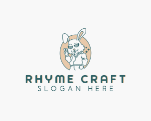 Hiphop Bunny Rabbit logo