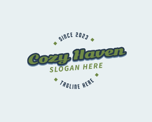 Retro Funky Business Logo