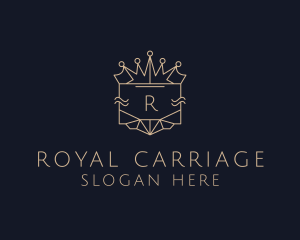 Royal Crown Shield  logo design