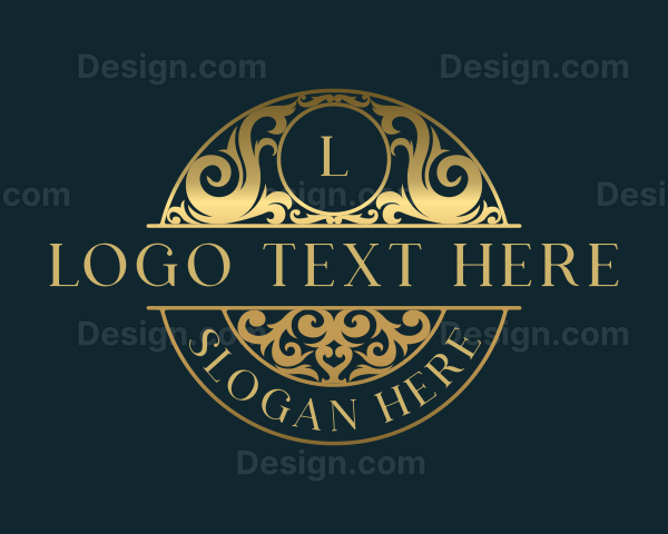 Luxury Ornamental Crest Logo