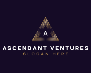 Triangle Finance Consultant logo design