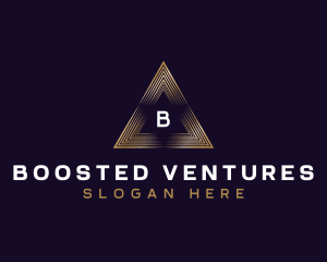 Triangle Finance Consultant logo design